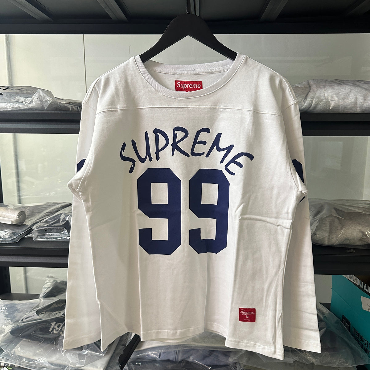 Supreme 99 Long-Sleeve Football Top